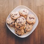 Chocolate Wheat Germ Cookies With Almond 