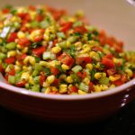 Sweet corn wheat germ salad recipe